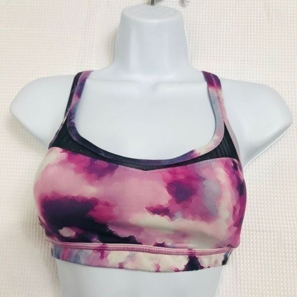 lululemon Athletica multi colored sports bra size 4….0344